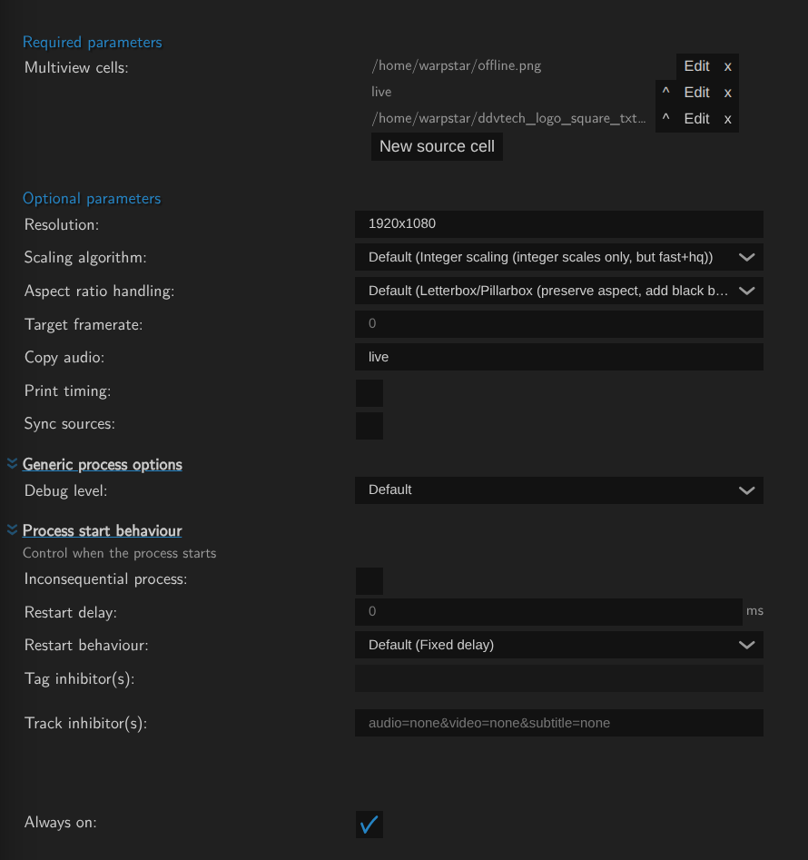 Setting up a fallback