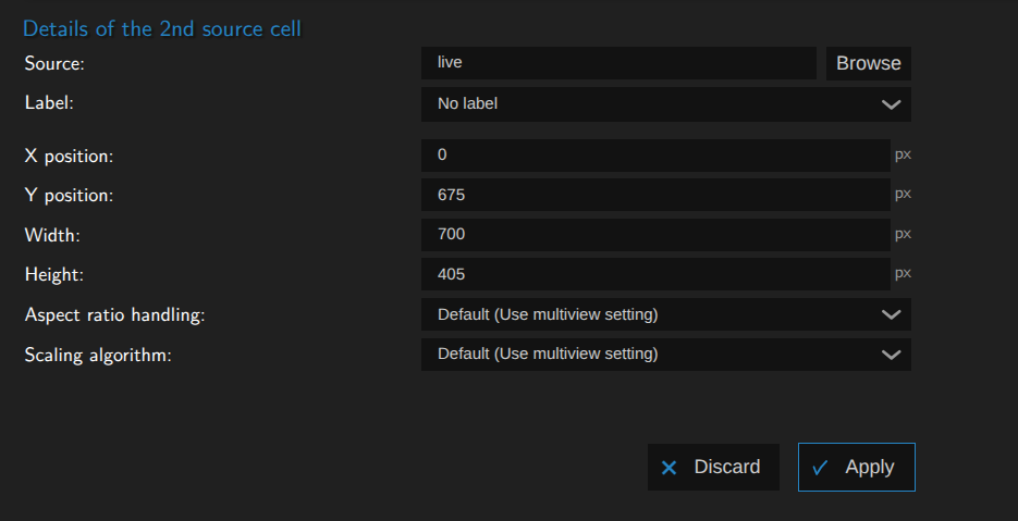 image of the source additional setup