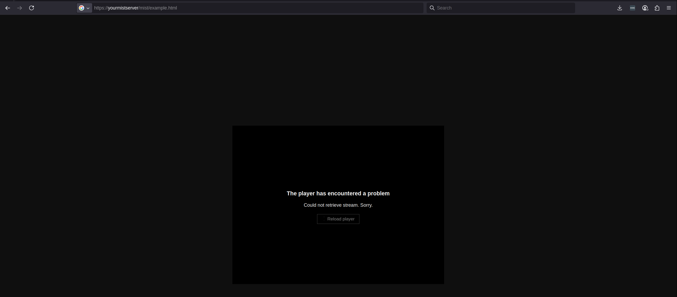 playback is blocked