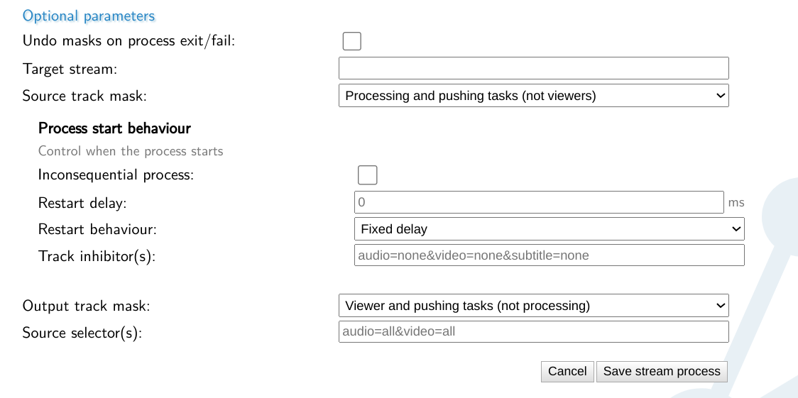 image of mask setup for multiple encodes through one script